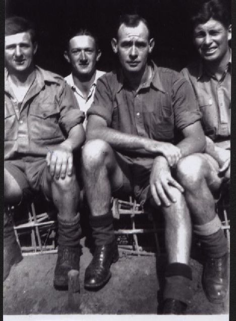Les Harrison, Frank Hudson, Jim Swan, Lew Croombe